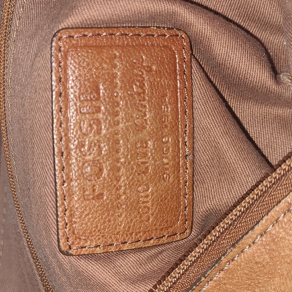 Fossil Crossbody with Studded Flowers - Picture 6 of 12